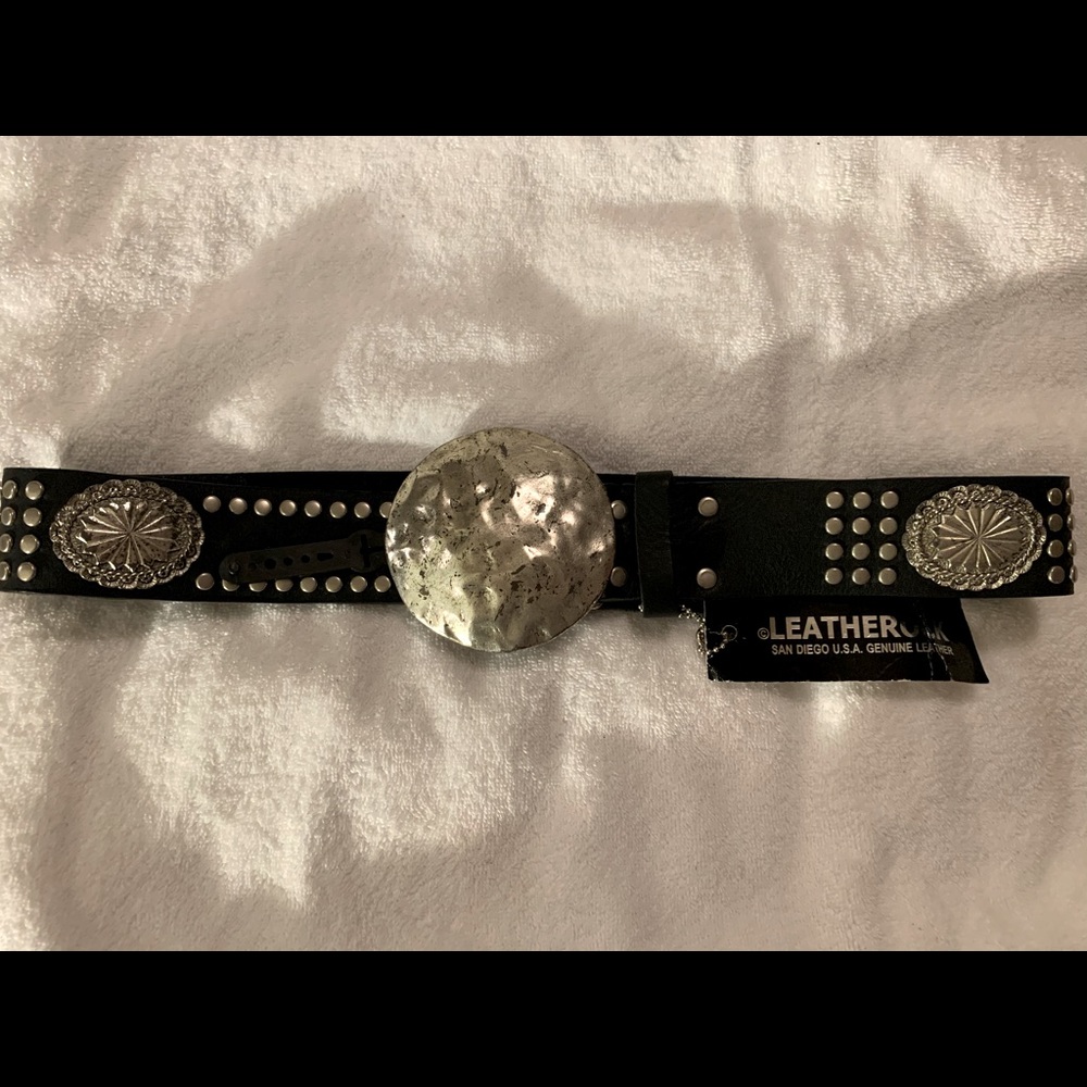 LeatherRock belt